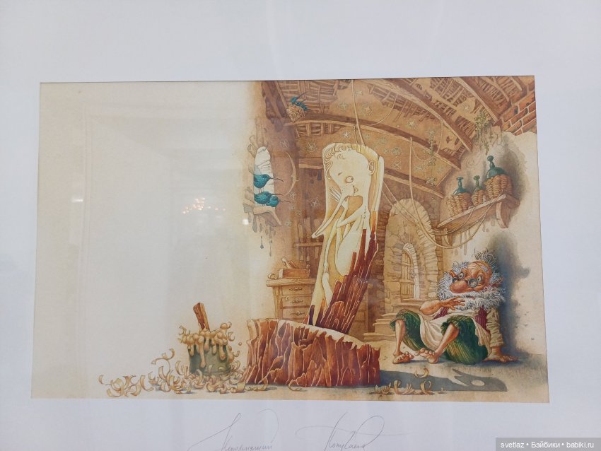 Проект Пиноккио.Буратино. на выставке "Время кукол" в Санкт-Петербурге