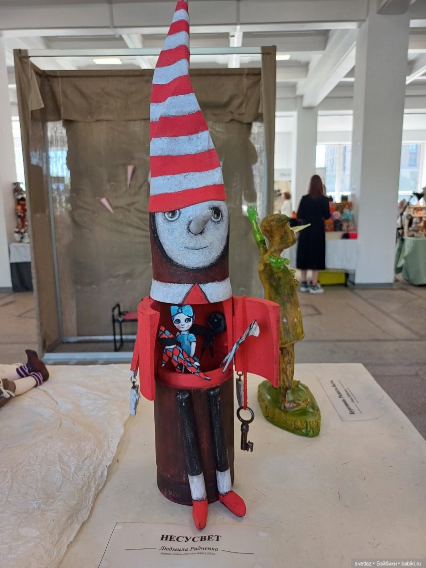 Проект Пиноккио.Буратино. на выставке "Время кукол" в Санкт-Петербурге