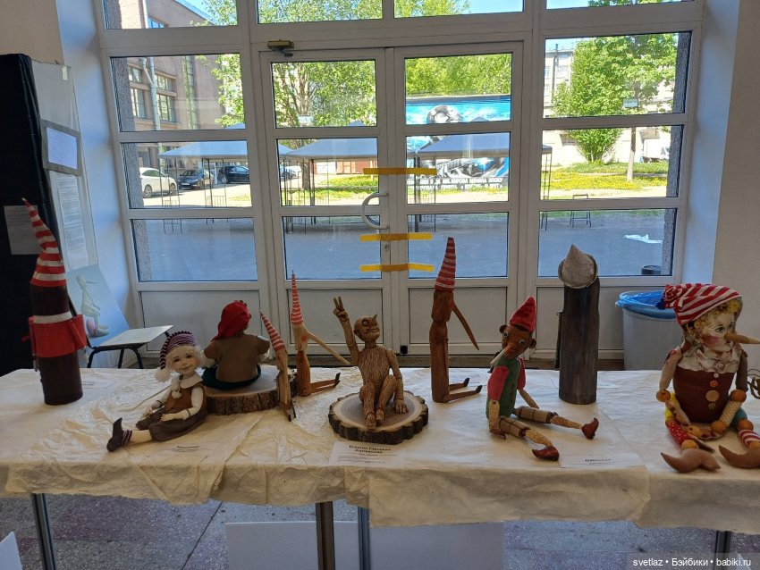 Проект Пиноккио.Буратино. на выставке "Время кукол" в Санкт-Петербурге