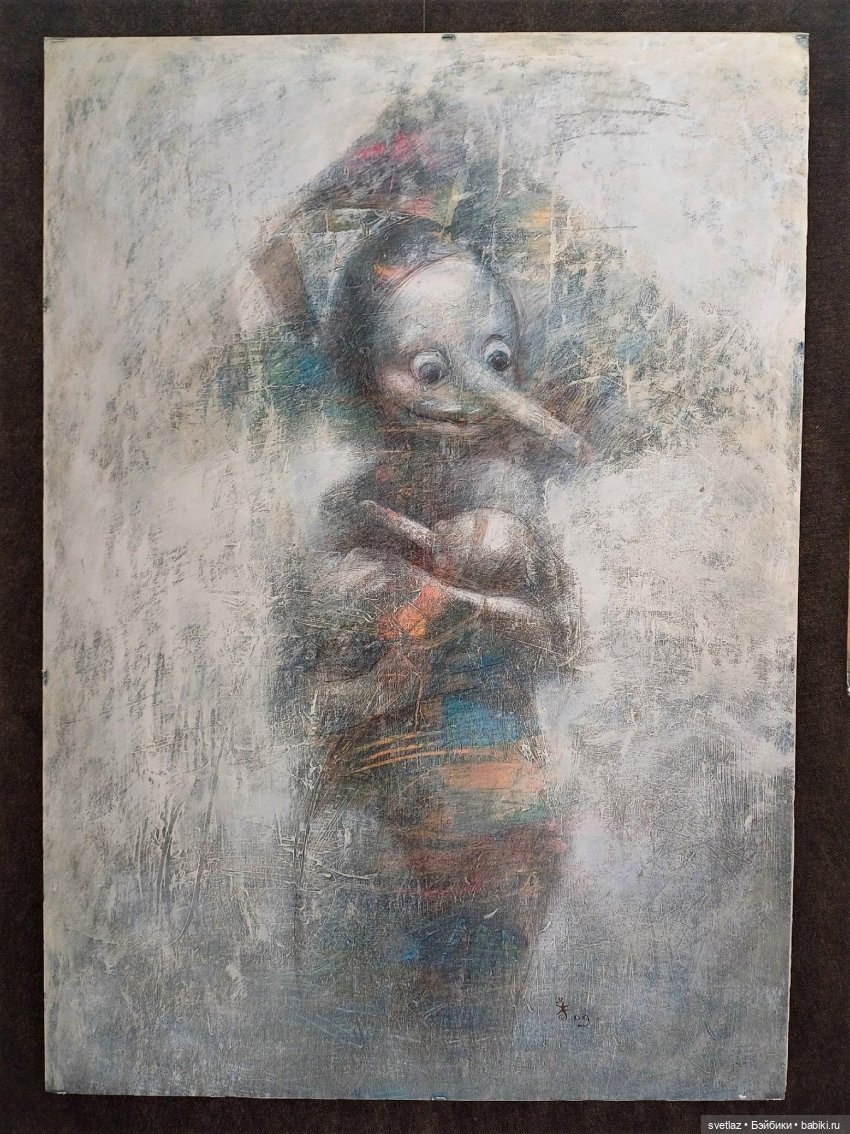 Проект Пиноккио.Буратино. на выставке "Время кукол" в Санкт-Петербурге