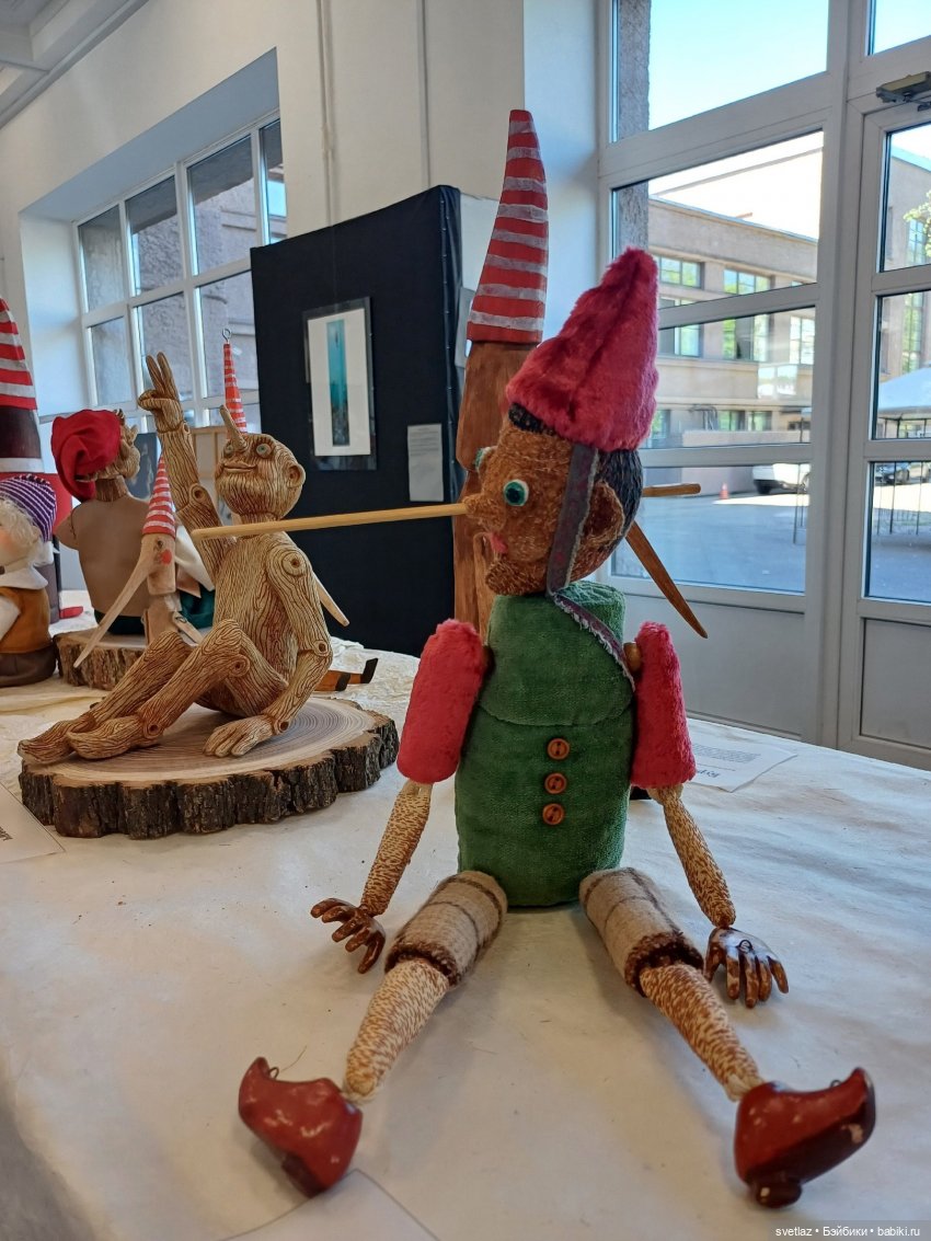 Проект Пиноккио.Буратино. на выставке "Время кукол" в Санкт-Петербурге
