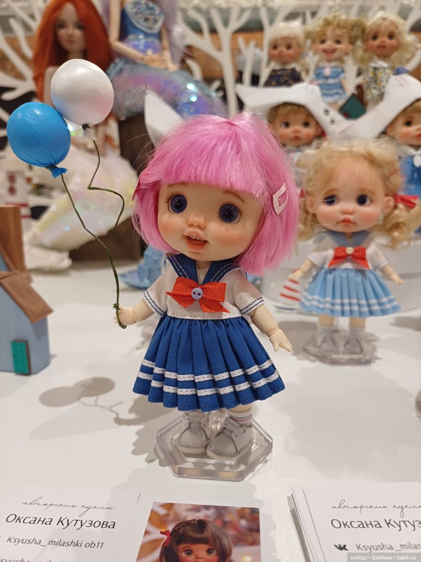 Маленькие куколки на "Балу кукол" в Санкт-Петербурге | Бэйбики Маленькие куколки на "Балу кукол" в Санкт-Петербурге (фото 2)