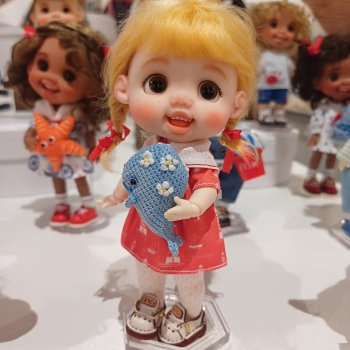 Маленькие куколки на "Балу кукол" в Санкт-Петербурге