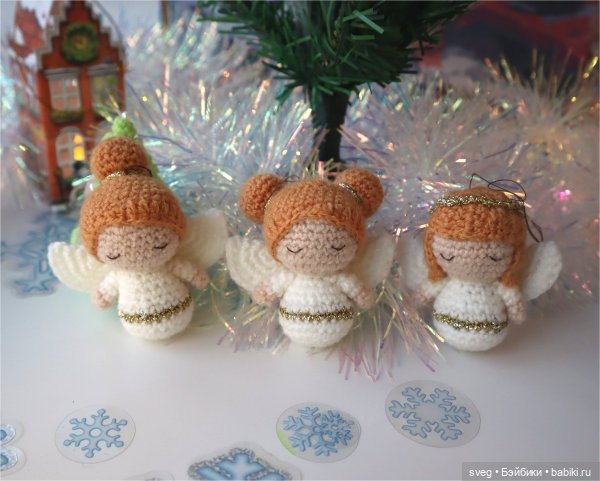 Новогодние вязаные игрушки