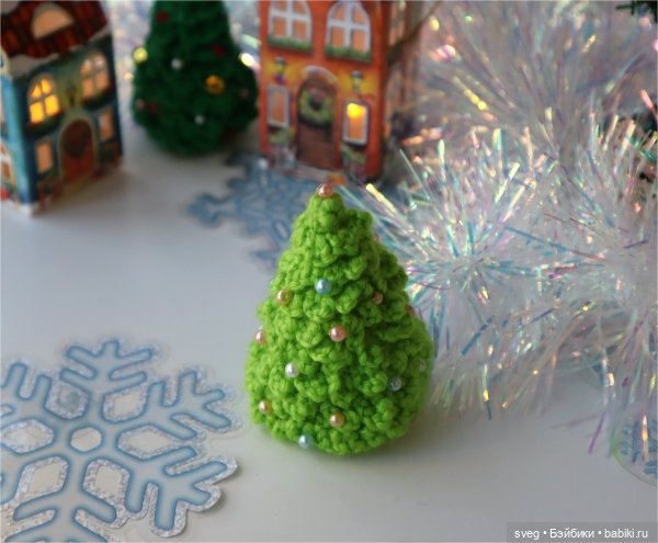Новогодние вязаные игрушки (фото 3)