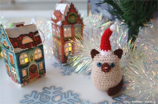 Новогодние вязаные игрушки
