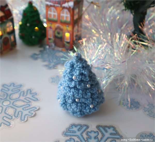 Новогодние вязаные игрушки (фото 4)