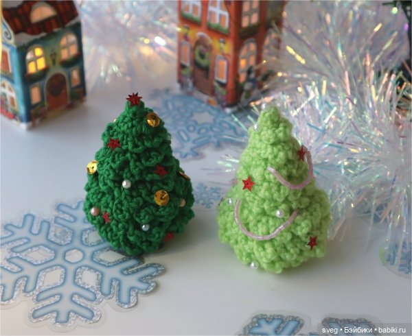 Новогодние вязаные игрушки (фото 2)