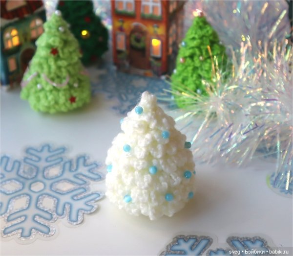Новогодние вязаные игрушки (фото 6)