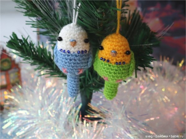 Новогодние вязаные игрушки