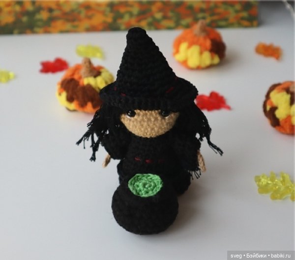 Вязаная компания на Хэллоуин (фото 6)