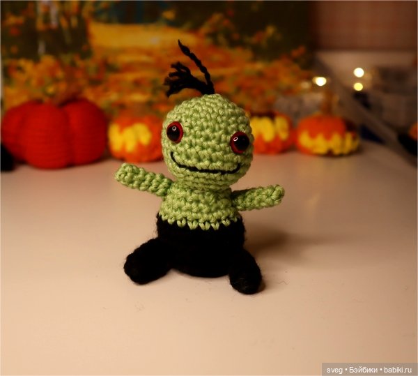 Вязаная компания на Хэллоуин (фото 4)