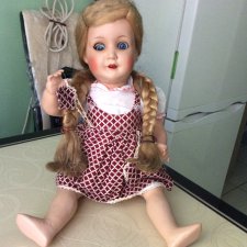 Кукла антикварная