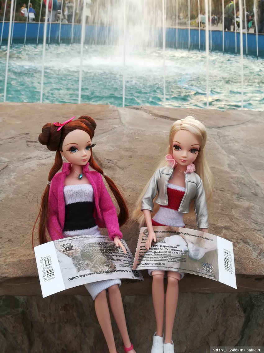 Юля и Соня в зоопарке — Куклы Kurhn (Курн) и Sonya Rose (Соня): Золотая коллекция