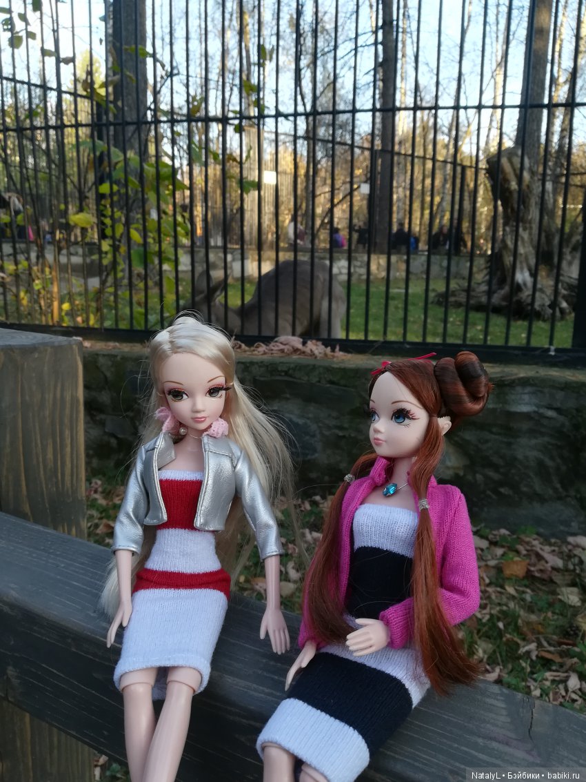 Юля и Соня в зоопарке — Куклы Kurhn (Курн) и Sonya Rose (Соня): Золотая коллекция