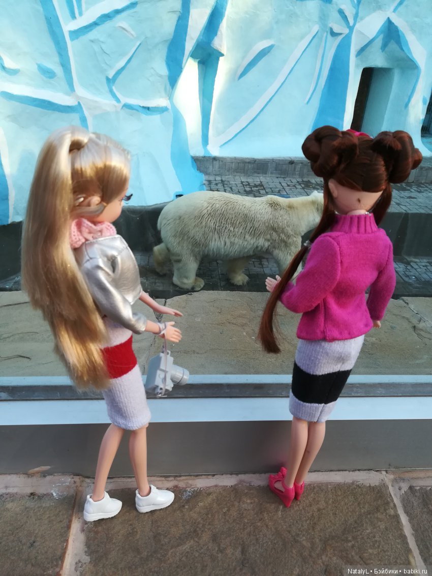Юля и Соня в зоопарке — Куклы Kurhn (Курн) и Sonya Rose (Соня): Золотая коллекция