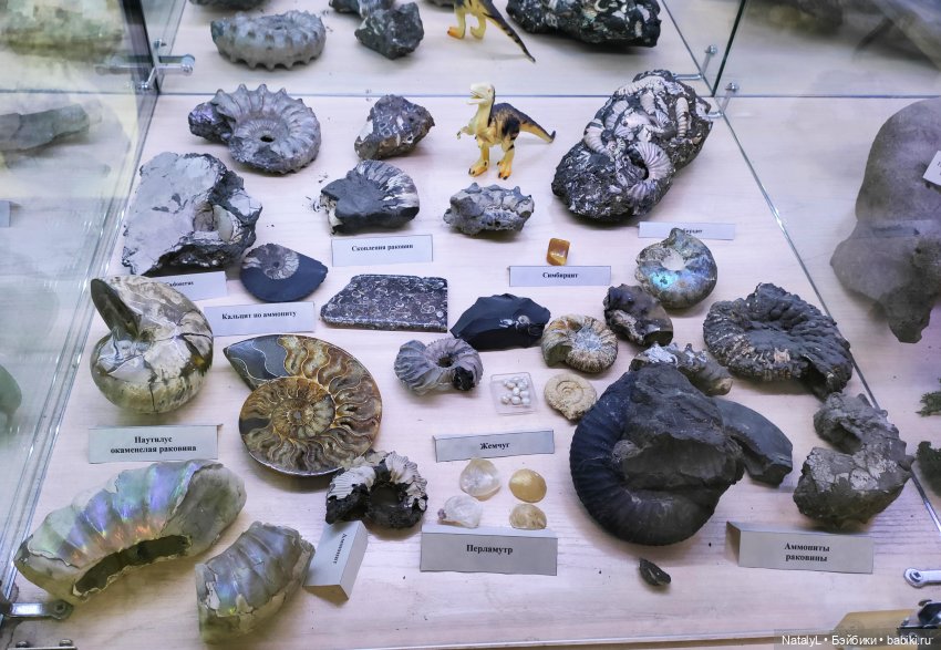 Джейд в музее "Мир камня"