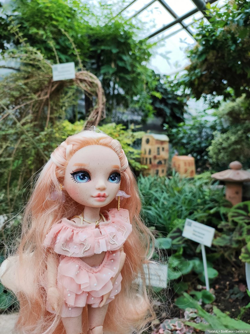 Милана в ботаническом саду