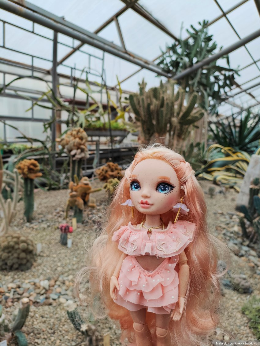 Милана в ботаническом саду