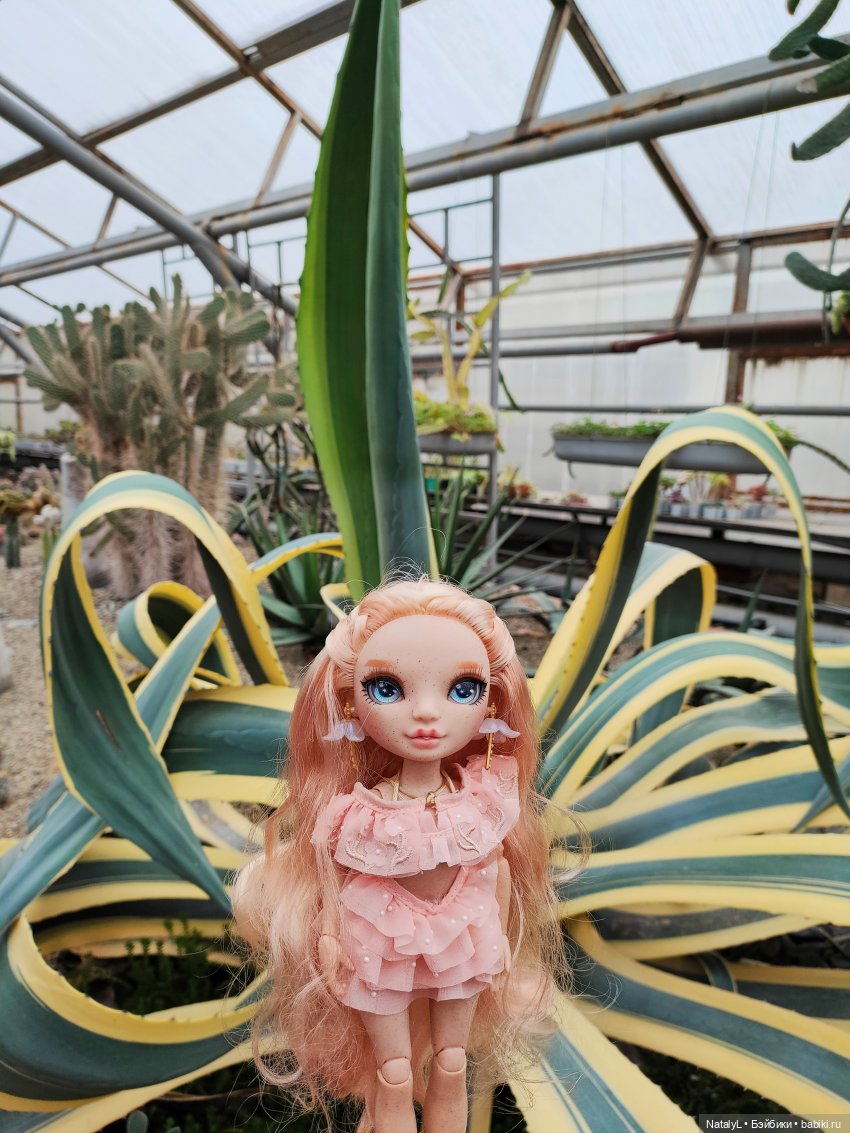 Милана в ботаническом саду