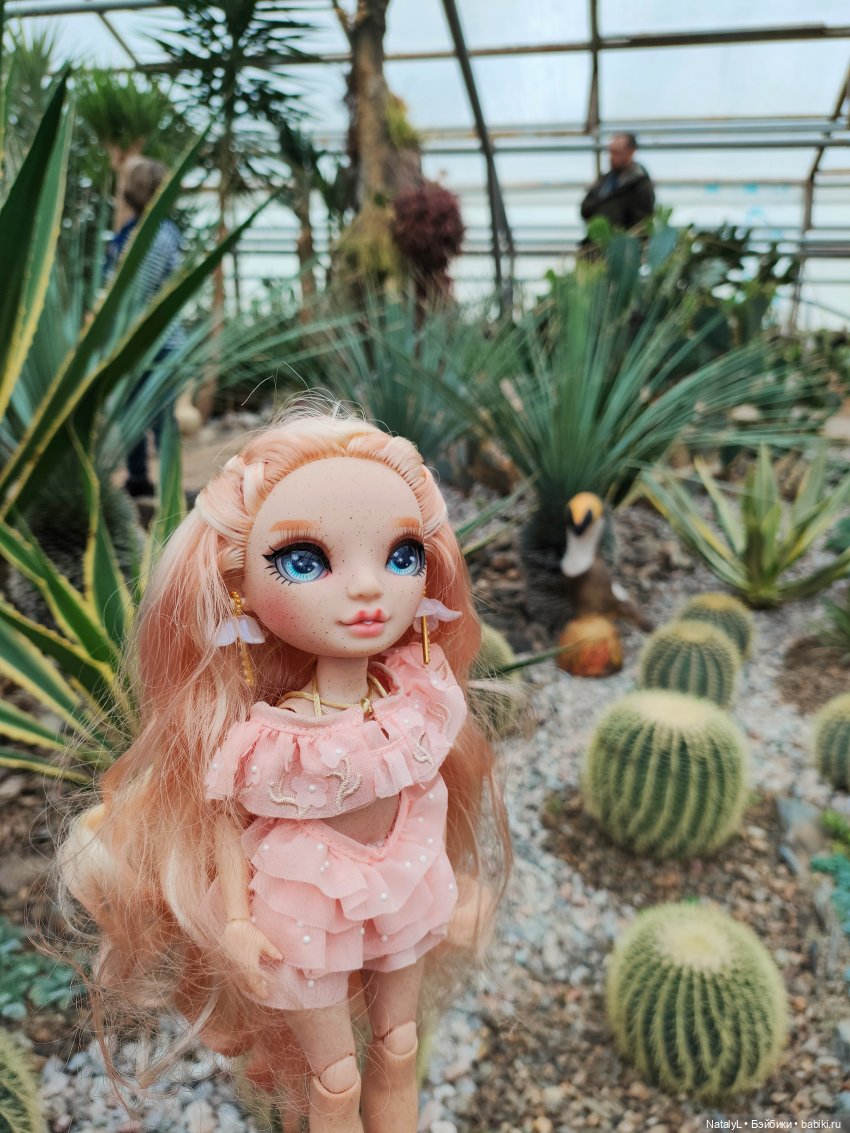 Милана в ботаническом саду