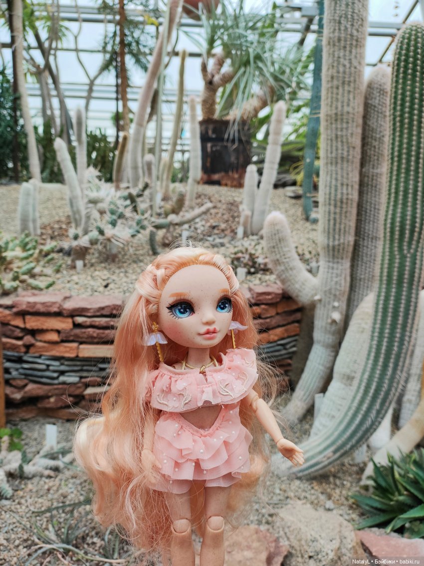 Милана в ботаническом саду