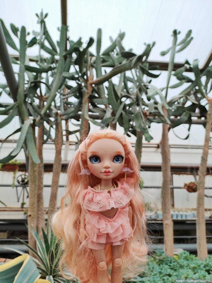 Милана в ботаническом саду