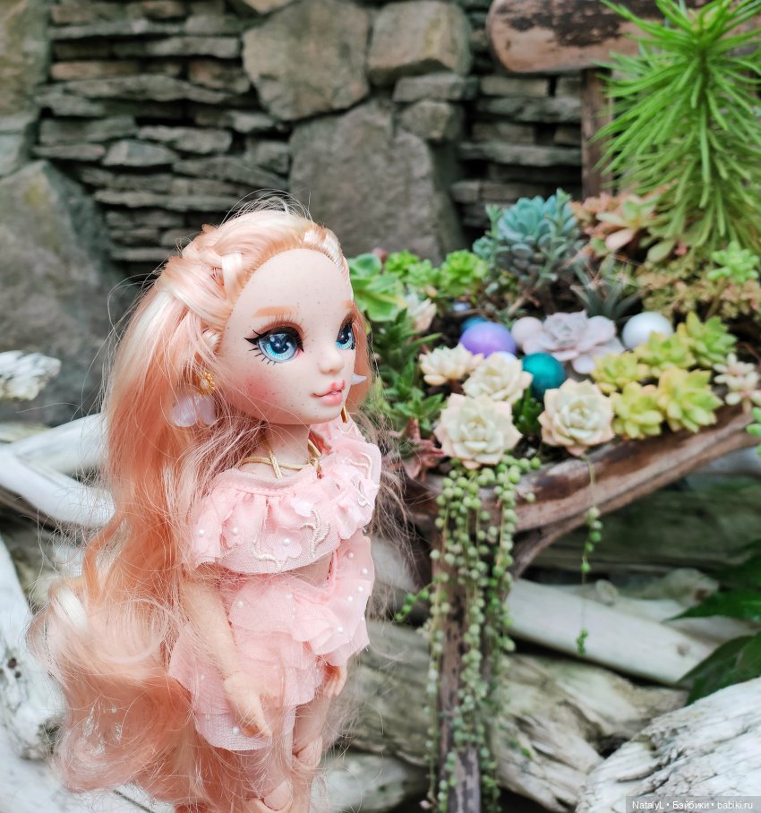 Милана в ботаническом саду