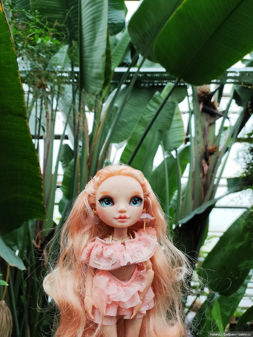 Милана в ботаническом саду