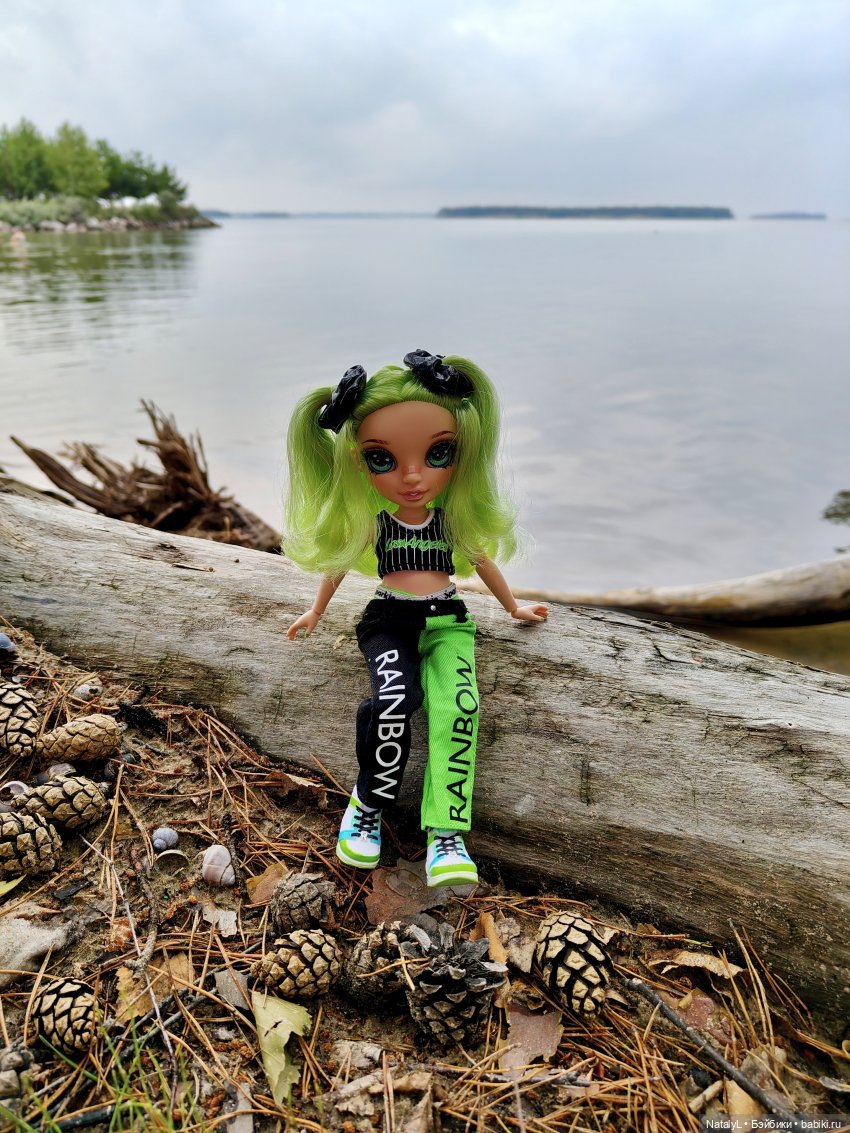 Зеленые на зеленом — Куклы Rainbow High (Рейнбоу Хай