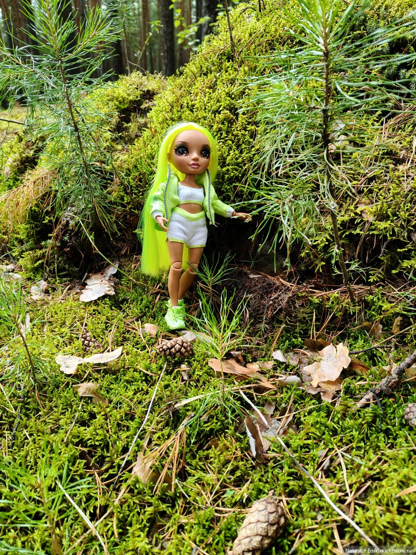 Зеленые на зеленом — Куклы Rainbow High (Рейнбоу Хай (фото 6)