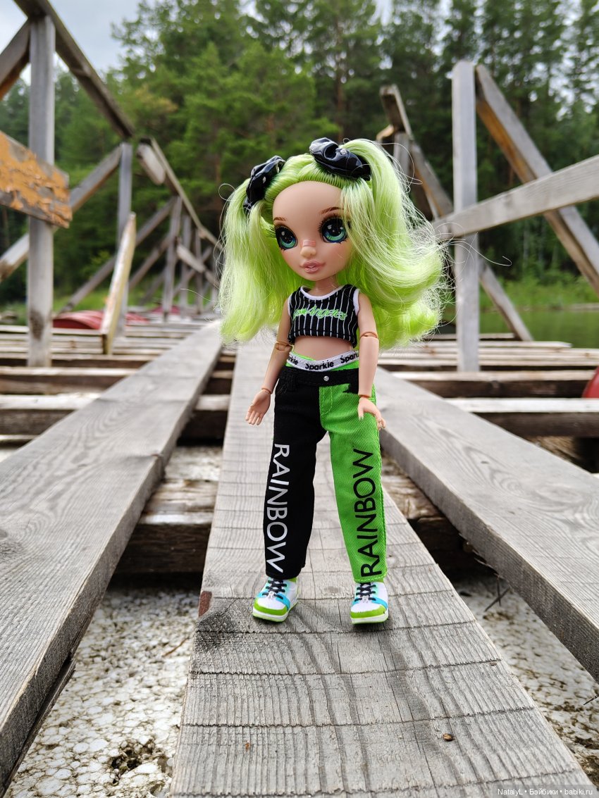 Зеленые на зеленом — Куклы Rainbow High (Рейнбоу Хай (фото 8)