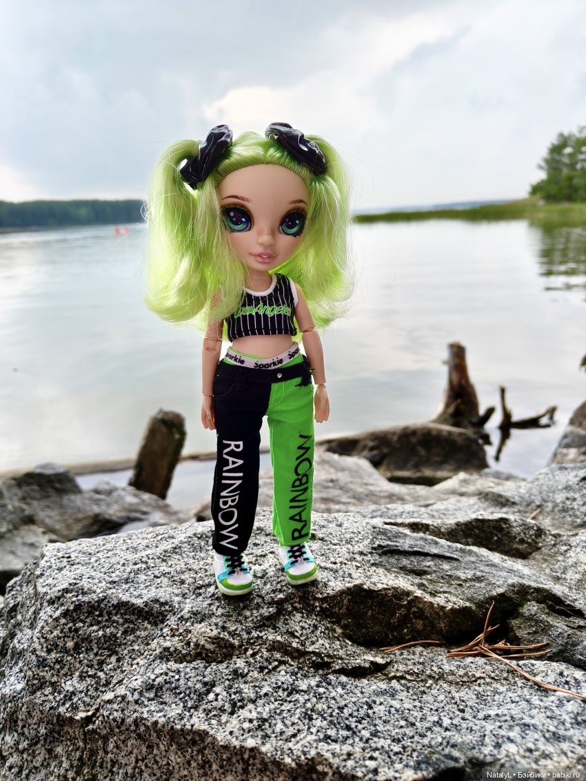 Зеленые на зеленом — Куклы Rainbow High (Рейнбоу Хай