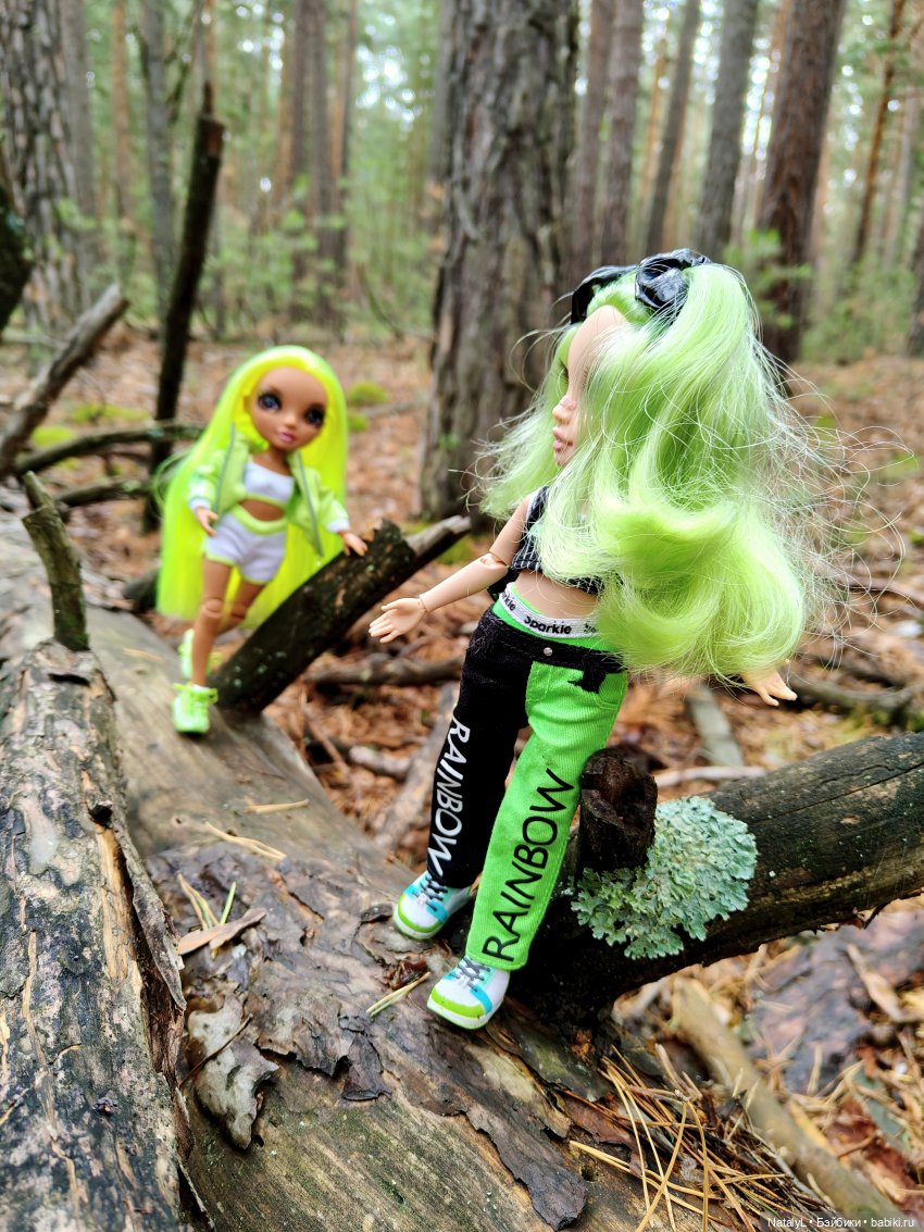 Зеленые на зеленом — Куклы Rainbow High (Рейнбоу Хай (фото 4)