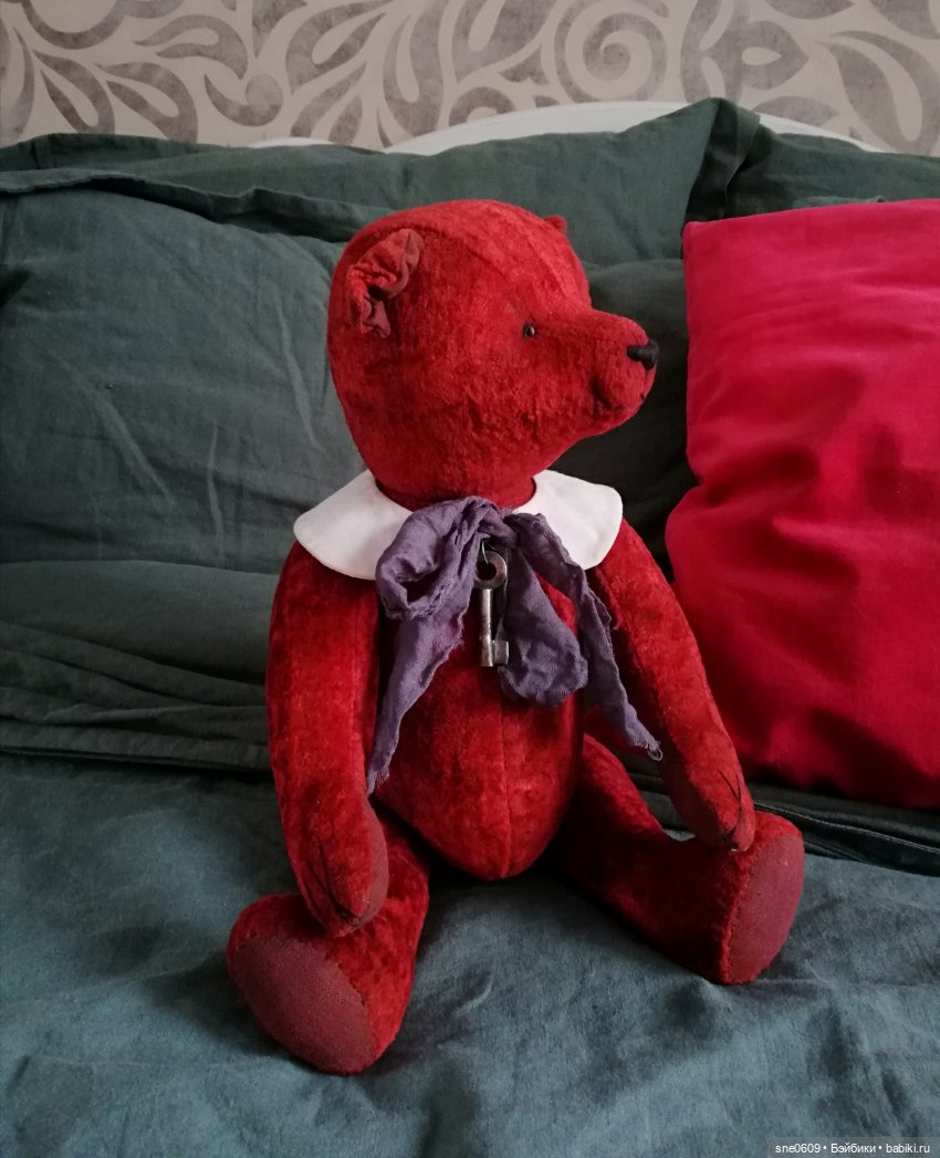 Мишка Джерри из винтажного плюша, автор Наташа Сибряева
