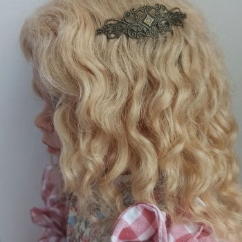 Впервые поменяла кукле парик и вот что получилось