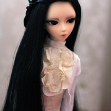 Гипюровое болеро и платье с жабо