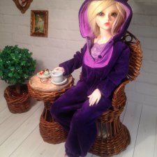 Моя Минифи обзавелась плетёной мебелью