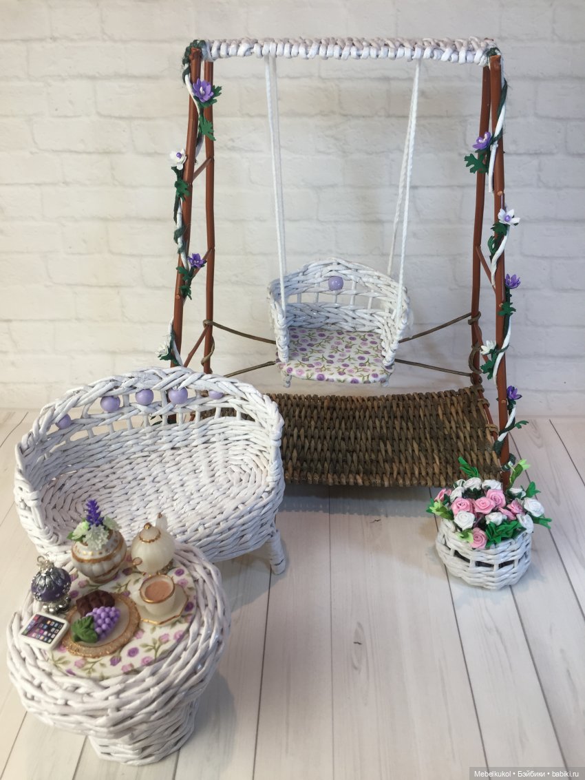 В юном месяце апреле — Мебель для кукол и домиков: фото