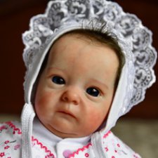 Нежная малютка Тиночка из молда Тинк от Bonnie Brown