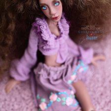 Joanne - авторская, шарнирная кукла, Golikova art