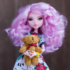 Мой первый ООАК на Монстр Хай.