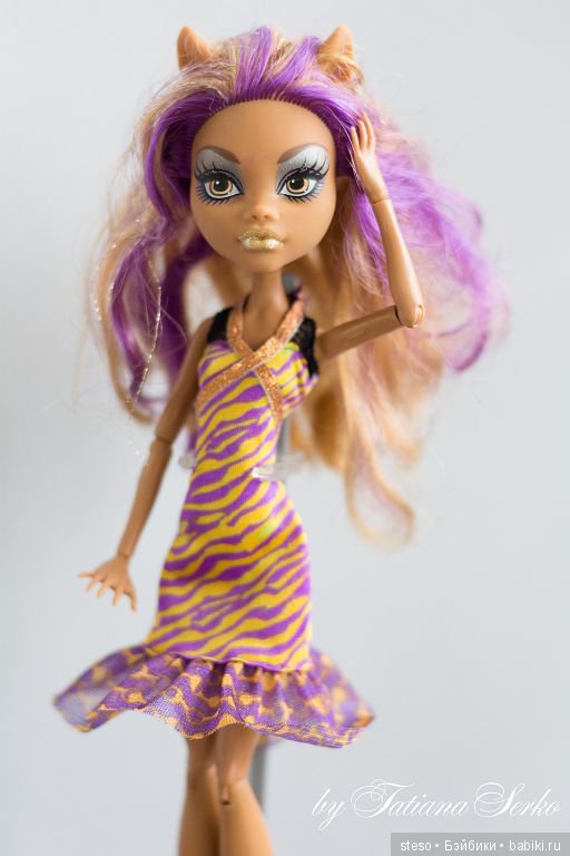 ООАК на Монстр Хай, моя третья работа