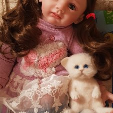 Коллекционная кукла молд Фридолин