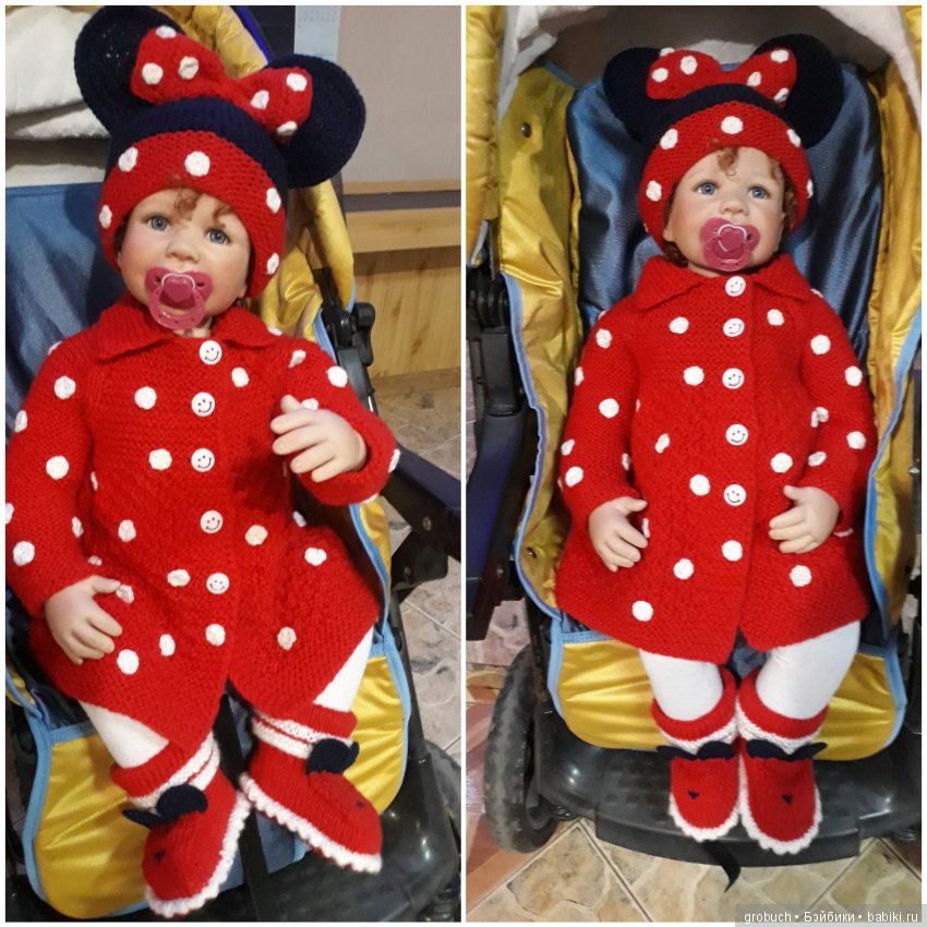 Комплект Минни Маус для девочки .
