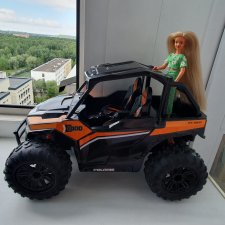 Джип на ру для кукол 1:12