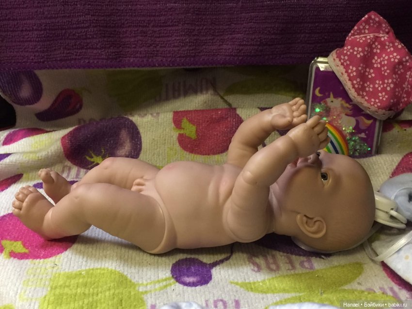 Малыш. 21 см. Обзор пупсика mini Golossinas (фото 7)