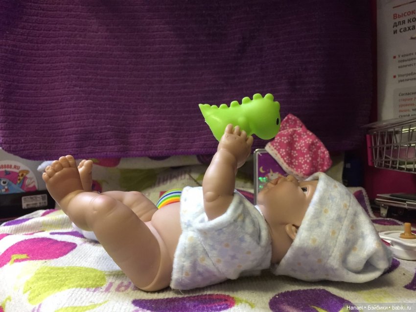 Малыш. 21 см. Обзор пупсика mini Golossinas