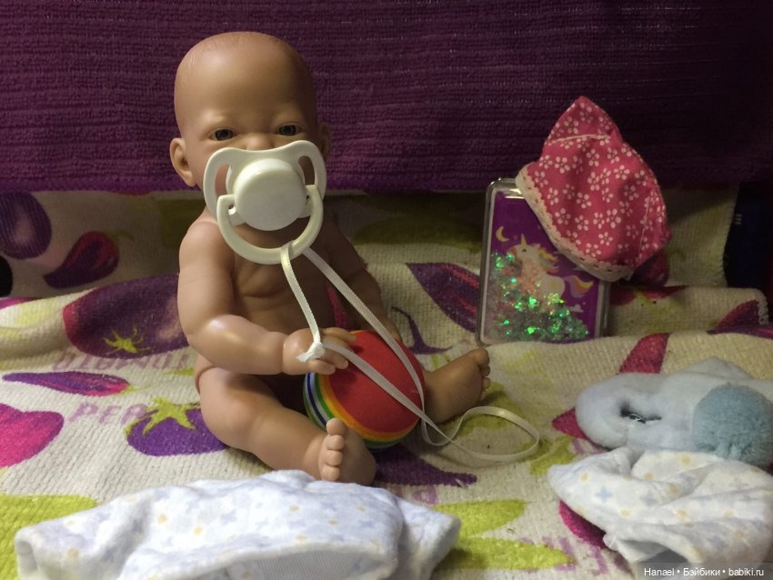Малыш. 21 см. Обзор пупсика mini Golossinas (фото 2)