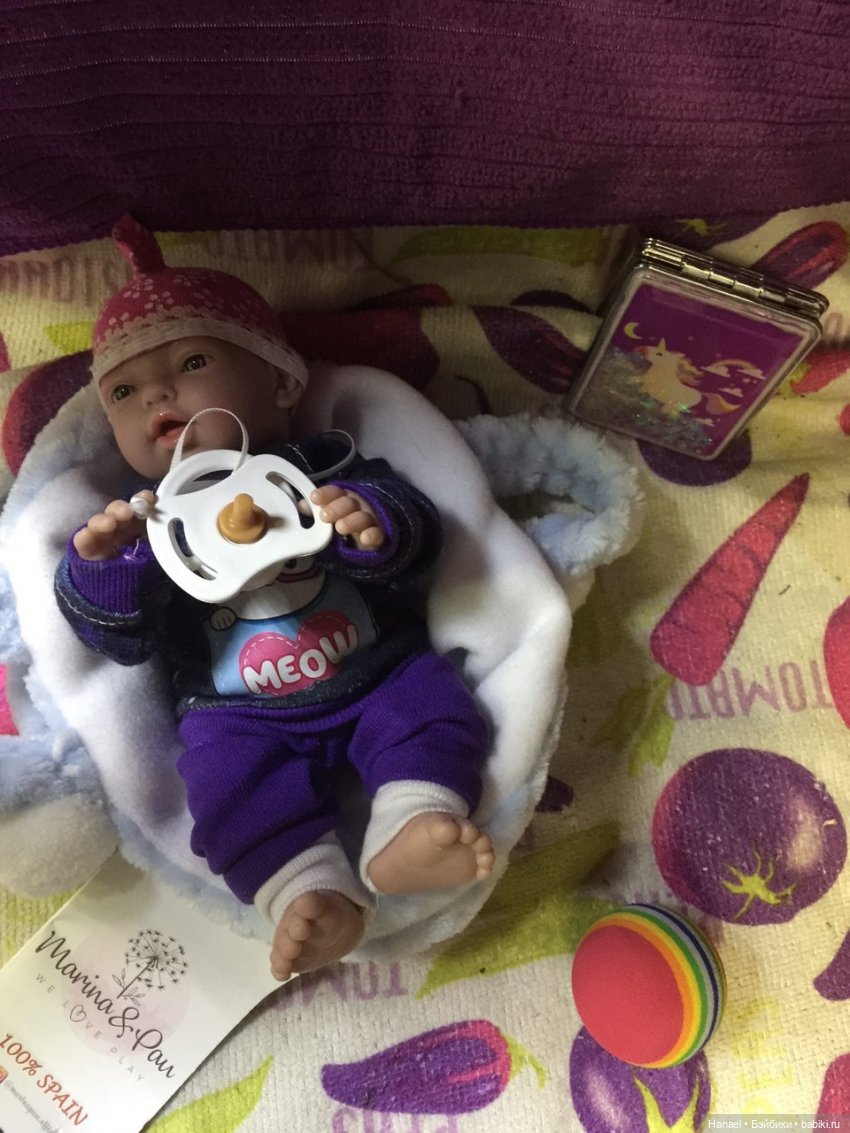 Малыш. 21 см. Обзор пупсика mini Golossinas (фото 4)